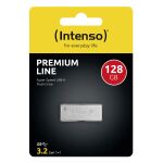 Intenso Premium Line USB-Stick 128 GB USB Typ-A 3.2 Gen 1 (3.1 Gen 1) Edelstahl