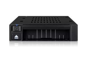Icy Dock MB021VP-B Speicherlaufwerksgehäuse SSD-Gehäuse Schwarz 2.5"