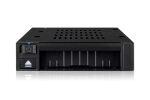 Icy Dock MB021VP-B Speicherlaufwerksgehäuse SSD-Gehäuse Schwarz 2.5"