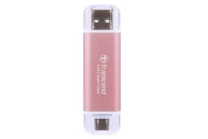 Transcend ESD310 512 GB USB Typ-A auf USB Typ-C 3.2 Gen 2 (3.1 Gen 2) Pink
