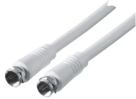 Schwaiger KVC15 532 Koaxialkabel 1,5 m F Weiß