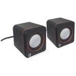 Manhattan 2600 Lautsprechersystem, USB, kompakt, 2 Lautsprecher