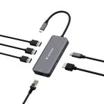 Verbatim 32157 Schnittstellen-Hub USB 3.2 Gen 1 (3.1 Gen 1) Type-C 5000 Mbit/s Grau