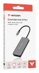 Verbatim 32157 Schnittstellen-Hub USB 3.2 Gen 1 (3.1 Gen 1) Type-C 5000 Mbit/s Grau