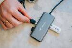Verbatim 32157 Schnittstellen-Hub USB 3.2 Gen 1 (3.1 Gen 1) Type-C 5000 Mbit/s Grau