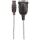Manhattan USB auf Seriell-Konverter, Zum Anschluss eines seriellen Geräts an einen USB-Port, Prolific PL-2303RA-Chipsatz, 0,45 m, Polybag-Verpackung