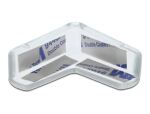 DELOCK Kantenschutz selbstklebend 40x40x13 mm transparent