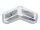 DELOCK Kantenschutz selbstklebend 40x40x13 mm transparent