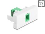 DELOCK Easy 45 Modul SC Simplex Laserschutzklappe...