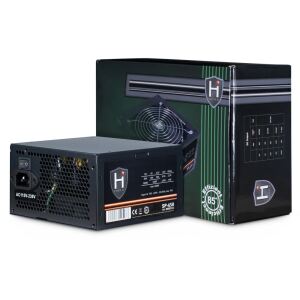 Inter-Tech HIPOWER SP-650 Netzteil 650 W 20+4 pin ATX ATX Schwarz
