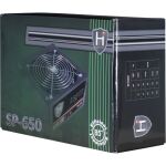 Inter-Tech HIPOWER SP-650 Netzteil 650 W 20+4 pin ATX ATX Schwarz