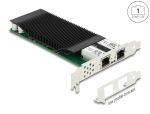 DELOCK PCI Express x4 Karte 2 x RJ45 Gigabit LAN PoE+ i350