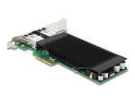 DELOCK PCI Express x4 Karte 2 x RJ45 Gigabit LAN PoE+ i350