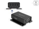 DELOCK 4 Port USB 2.0 Isolator Hub mit 5 kV Isolation