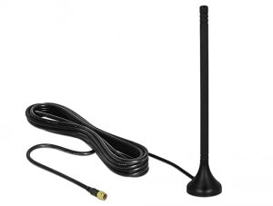 DELOCK LTE Antenne SMA Stecker 3-5dBi 12,5cm omnidirektional