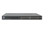 LevelOne TURING 28-Port L3 Lite Managed Gigabit Switch, 24 × 1G RJ45, 4 × 1G/10G SFP+ Uplinks