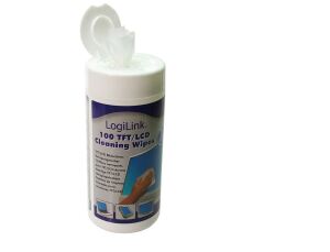 LogiLink TFT LCD Reinigung Wipes LCD/LED/Plasma, LCD / TFT / Plasma, PC, Laptop, Handy/Smartphone, Spielekonsole