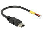 DeLOCK 85251 USB Kabel USB 2.0 0,1 m Mini-USB B Schwarz