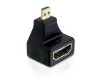 DELOCK HDMI Adapter A -> micro D Bu/St 90° oben