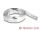 DELOCK Kabelschlauch aus Glasfasergeflecht und Alu 2m x 10mm