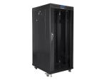 Lanberg FF01-6827-12BL Rack 27U Freistehendes Gestell...