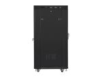 Lanberg FF01-6827-12BL Rack 27U Freistehendes Gestell Schwarz