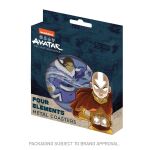 Fanattik Untersetzer Avatar, metall 4 teilig