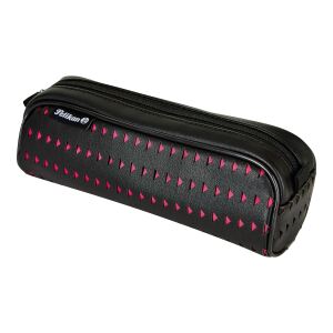 Pelikan Lasercut Weiches Federmäppchen Polyurethan (PU) Schwarz, Pink