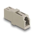 DeLOCK LWL Kupplung LC Simplex Buchse zu LC Simplex Buchse OM1/OM2 beige