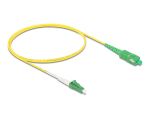 DELOCK Kabel LWL LC-APC zu LC-APC Simplex SinglemodeOS2 1m