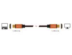 DELOCK High Speed HDMI Kabel 48 Gbps 8K 60 Hz 3 m
