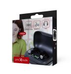 Gembird FITEAR-X300B Kopfhörer & Headset Kabellos im Ohr Anrufe/Musik USB Typ-C Bluetooth Schwarz