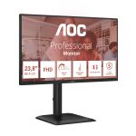 AOC 24E4U Computerbildschirm 60,5 cm (23.8") 1920 x 1080 Pixel Full HD LED Schwarz