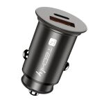 Techly IUSB2-CAR5-AC38W Ladegerät für Mobilgeräte Universal Schwarz Zigarettenanzünder Schnellladung Auto