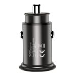 Techly IUSB2-CAR5-AC38W Ladegerät für Mobilgeräte Universal Schwarz Zigarettenanzünder Schnellladung Auto