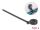 DELOCK Kabelbinder mit Befestigungsöse L 180 x B 6 mm schwar