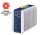 PLANET Industrial Layer 3 5-Port Managed L3 10G Ethernet (100/1000/10000) Aluminium, Blau