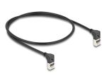 DELOCK RJ45 Netzwerkkabel Cat.6A S/FTP Slim 90°oben...