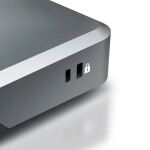 ALOGIC DX3 Kabelgebunden USB 3.2 Gen 1 (3.1 Gen 1) Type-C Schwarz, Grau