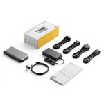 ALOGIC DX3 Kabelgebunden USB 3.2 Gen 1 (3.1 Gen 1) Type-C Schwarz, Grau