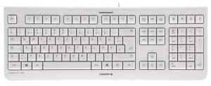 CHERRY KC 1000 Tastatur Haus USB Schweiz Grau