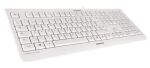 CHERRY KC 1000 Tastatur Haus USB Schweiz Grau