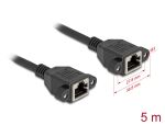 DELOCK Verlängerungskabel S/FTP RJ45 BU -> BU...