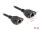 DELOCK Verlängerungskabel S/FTP RJ45 BU -> BU Cat6A 5.00m sw