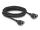 DELOCK Verlängerungskabel S/FTP RJ45 BU -> BU Cat6A 5.00m sw