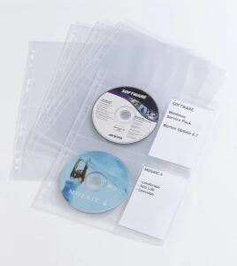 Durable 5238-19 Cover 40 Disks Transparent