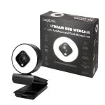 LogiLink UA0384 Webcam 2 MP 1920 x 1080 Pixel USB 2.0 Schwarz, Weiß