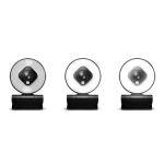 LogiLink UA0384 Webcam 2 MP 1920 x 1080 Pixel USB 2.0 Schwarz, Weiß