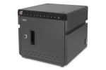 Digitus Mobiler Desktop Ladeschrank für 10 Notebooks/Tablets bis 13 Zoll, UV-C, USB-C