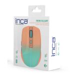 Inca IWM-511RT Maus Büro rechts RF Wireless + Bluetooth + USB Type-C Optisch 1600 DPI